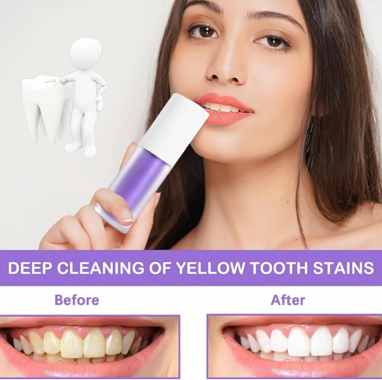 Foam Purple Whitening Toothpaste®