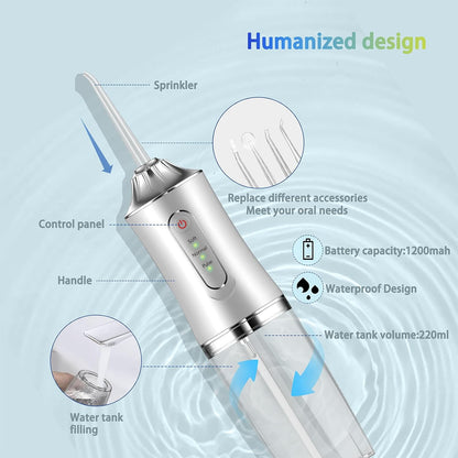 Rechargeable Portable Water Flosser